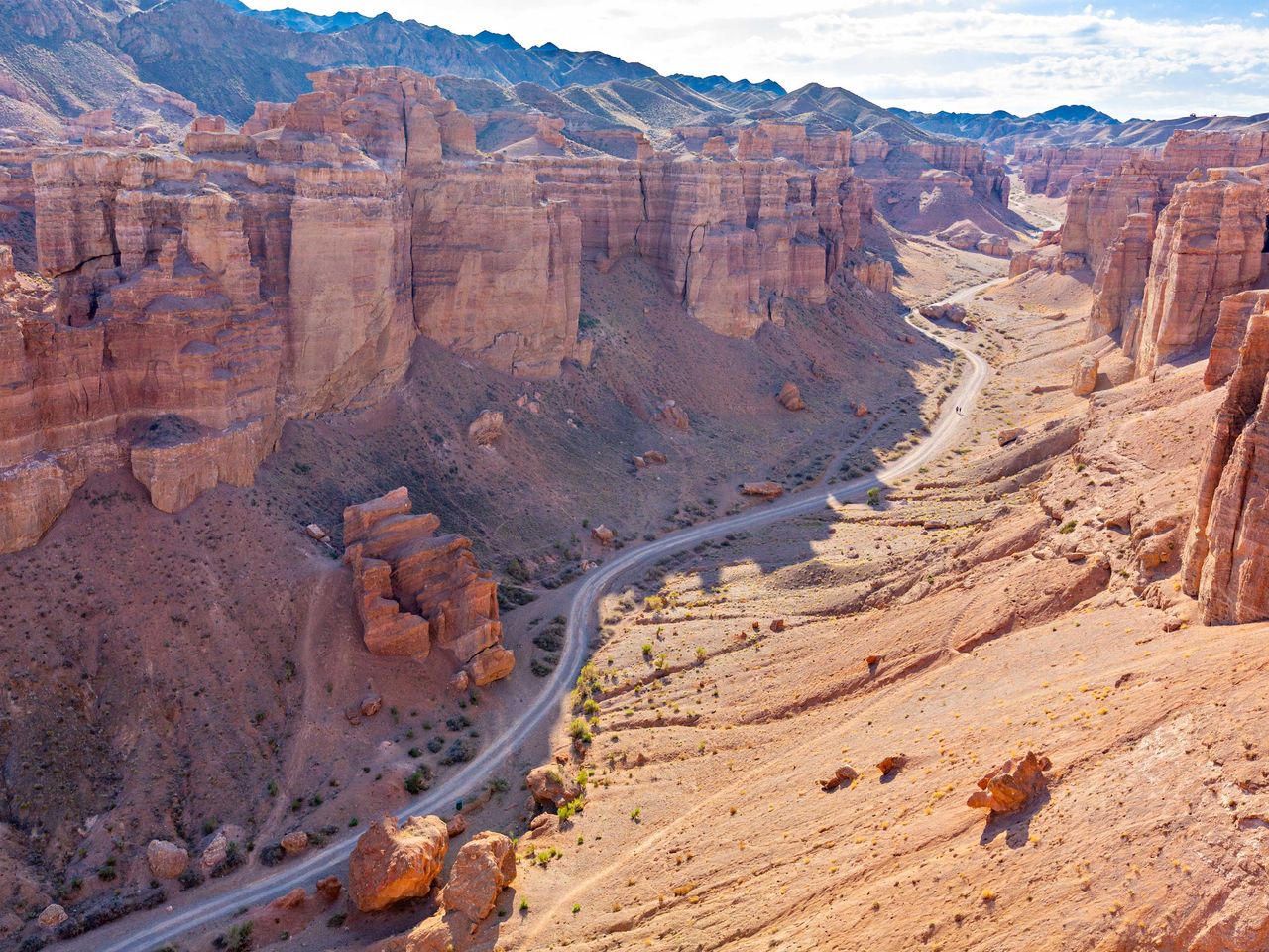 Charyn-Canyon in Kasachstan