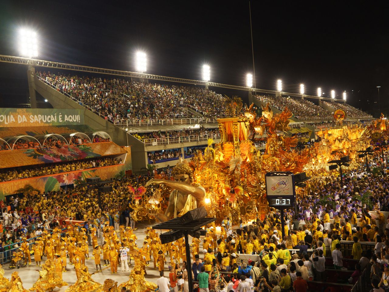 Samb&oacute;dromo an Karneval, Rio de Janeiro