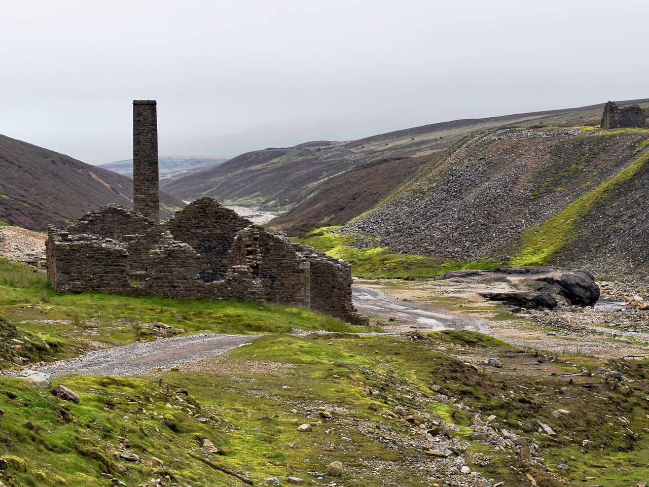 The Old Gang Smelt Mill, Yorkshire, Gro&szlig;britannien