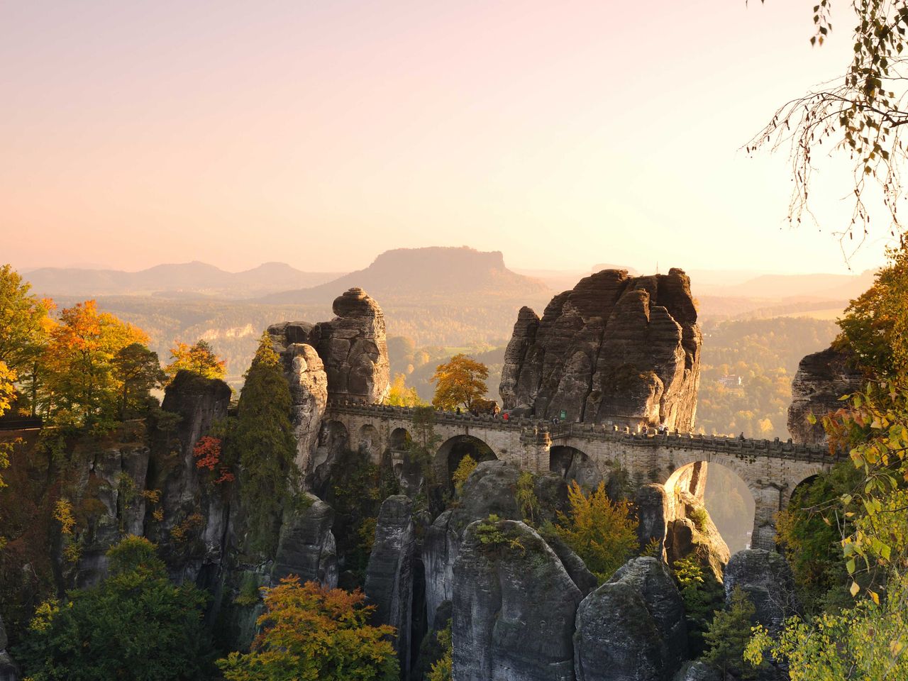 Bastei im Elbsandsteingebirge
