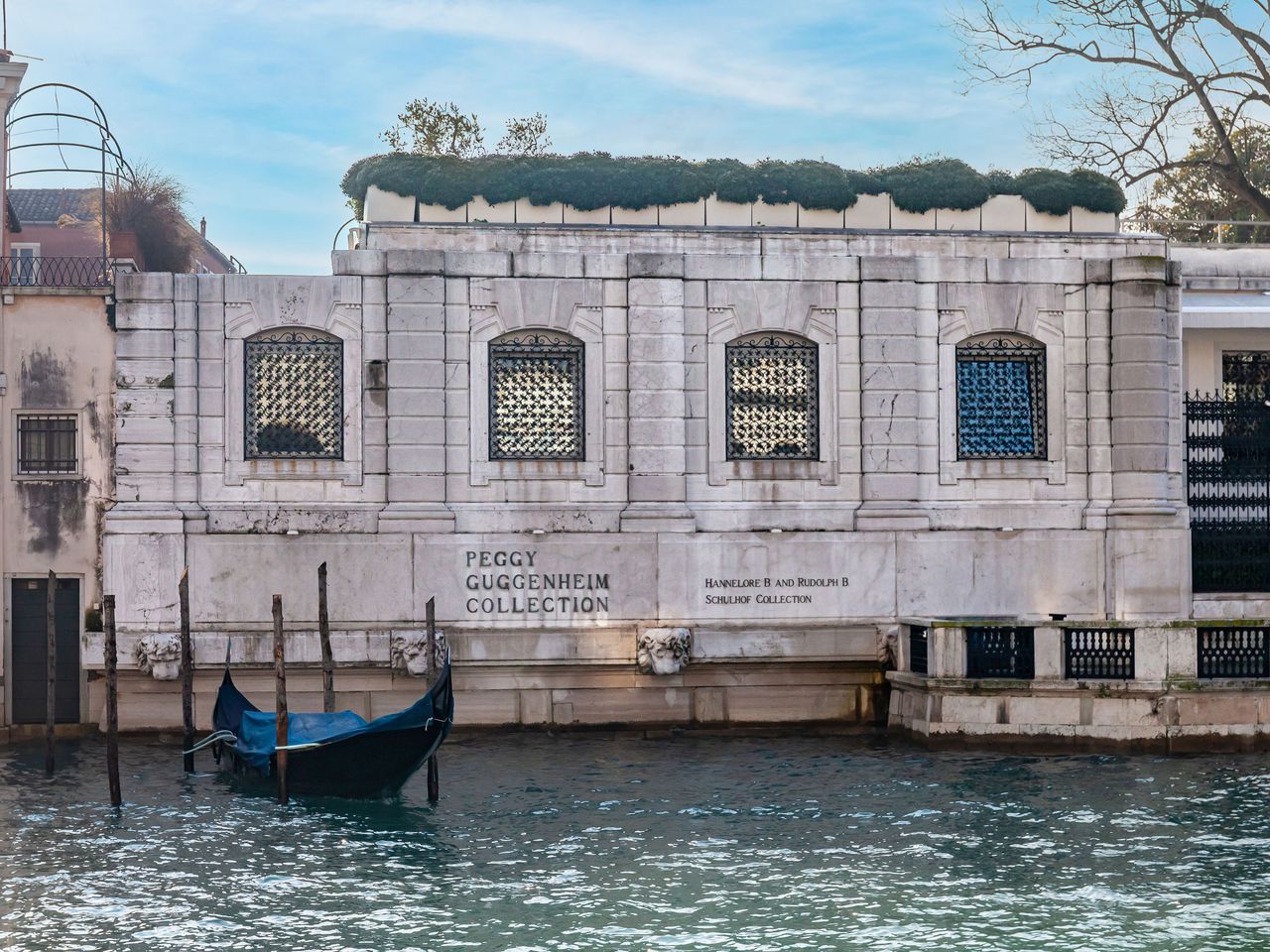 Palazzo Venier dei Leoni mit der Peggy Guggenheim Collection, Au&szlig;enansicht