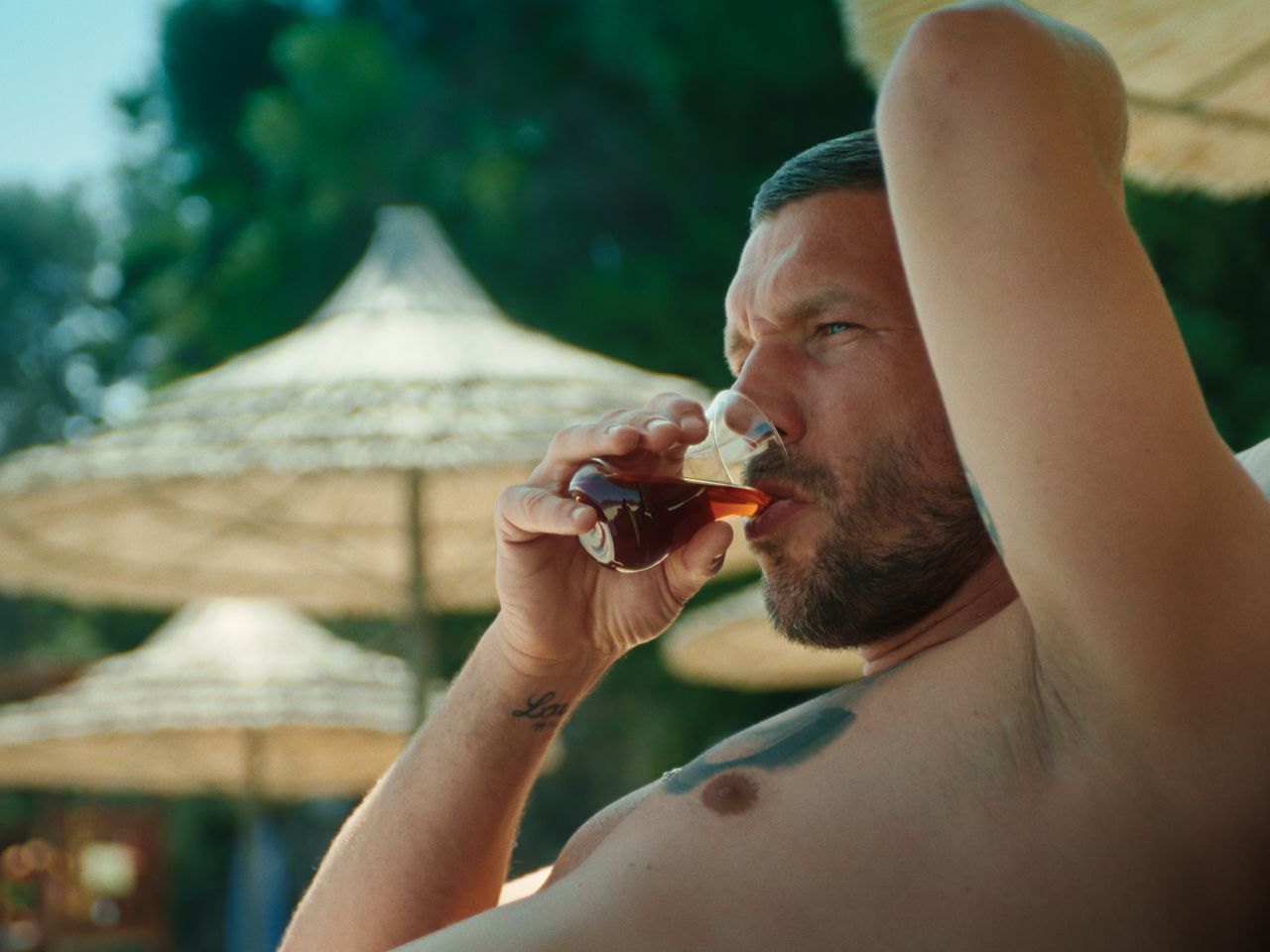 Lukas Podolski, Urlaub in der Türkei