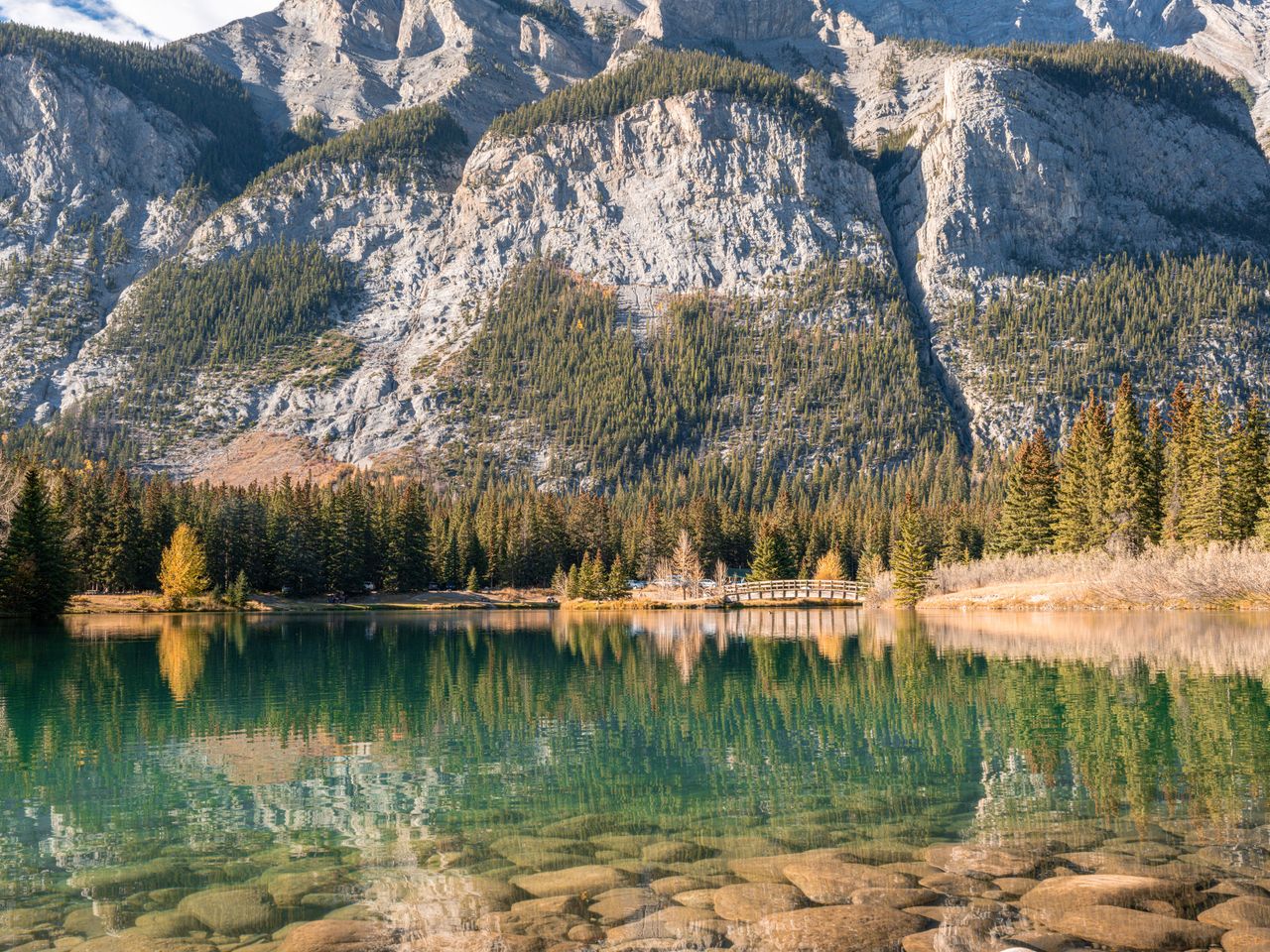 Cascade Ponds im Banff-Nationalpark