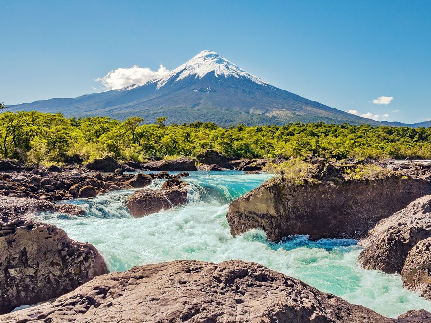 Osorno Vulkan im Nationalpark Vicente Pérez Rosales, Chile