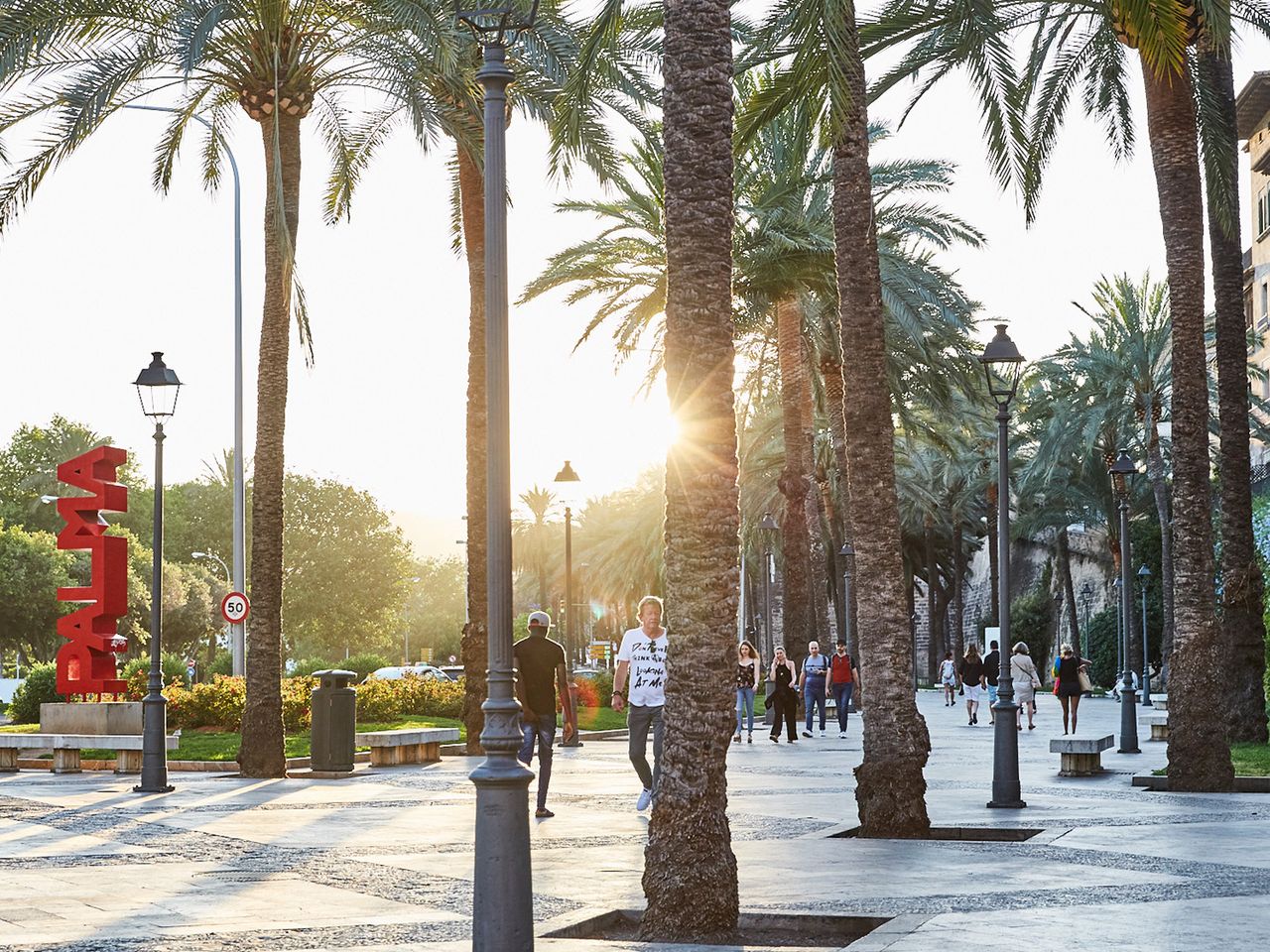 Passeig de Sagrera in Palma de Mallorca