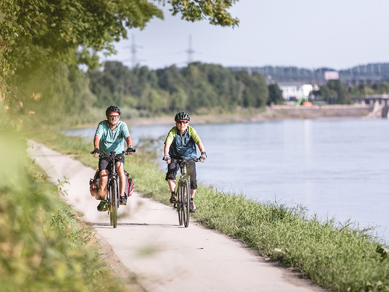 Oberösterreich Radfahren Innweg