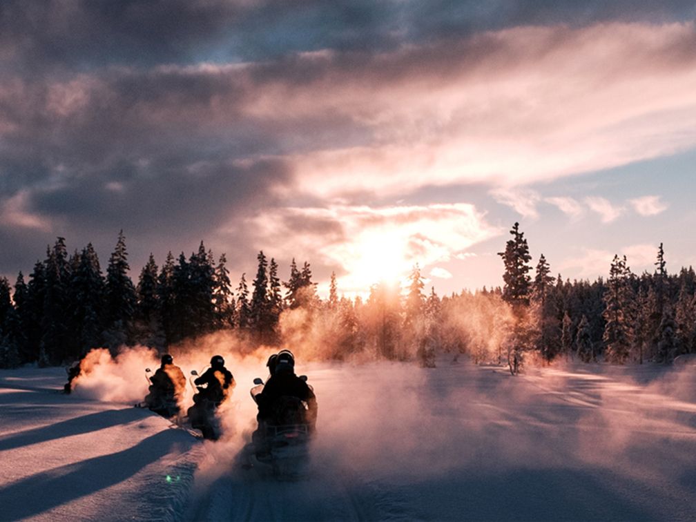 Lappland Schlitten