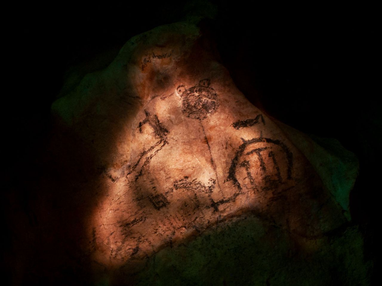 Die Höhlenmalereien von Samaná