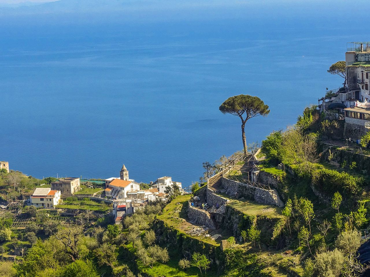 Minori an der Amalfiküste, Panorama 