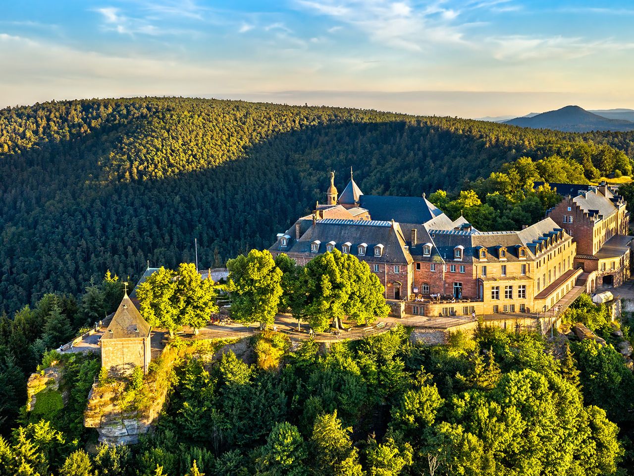 Mont Sainte-Odile und Kloster, Elsass