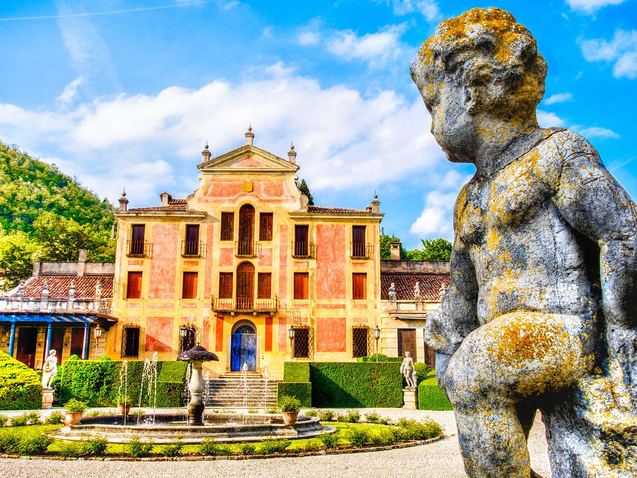Garten von Valsanzibio, Villa Barbarigo in Venetien