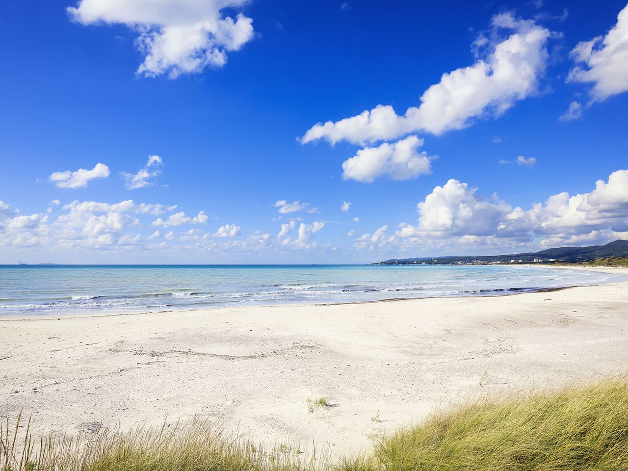 Spiagge Bianche, Strandabschnitt in Castiglioncello, Toskana