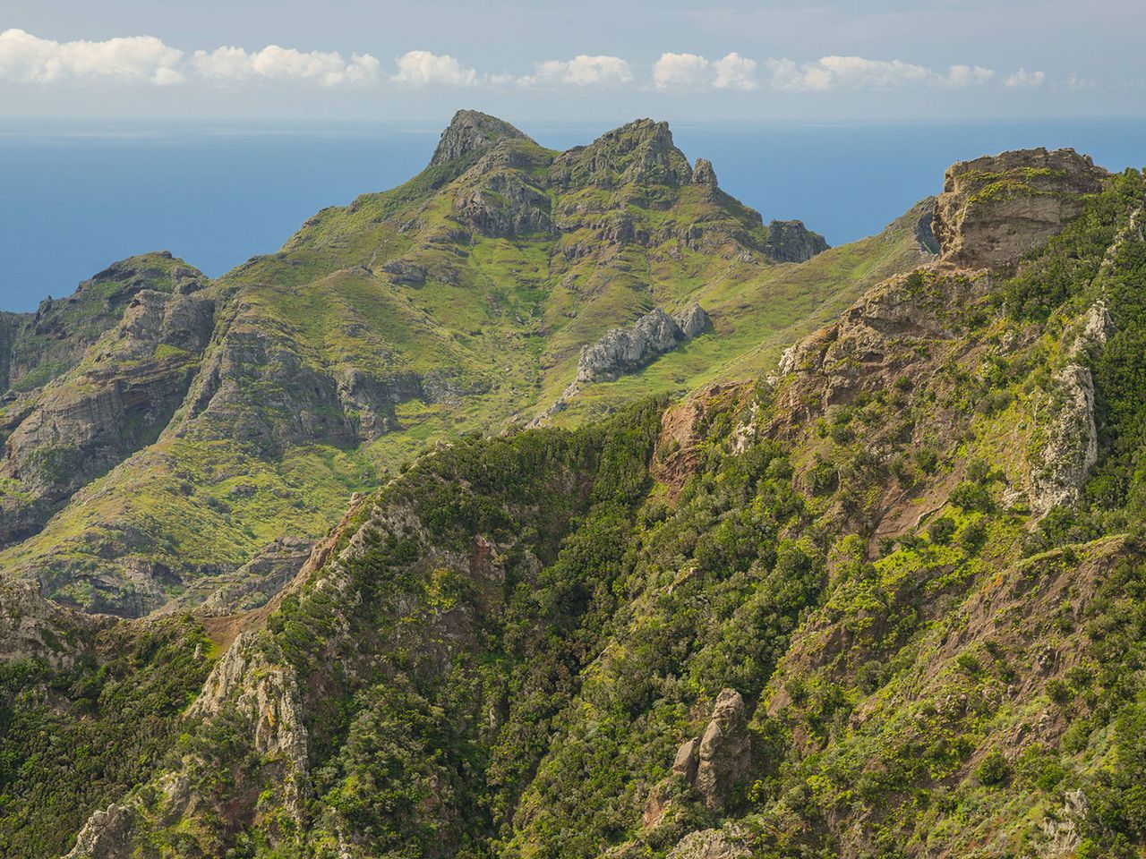 Aussichtspunkt auf Teneriffa, Mirador Pico del Inglés, Anaga-Gebirge