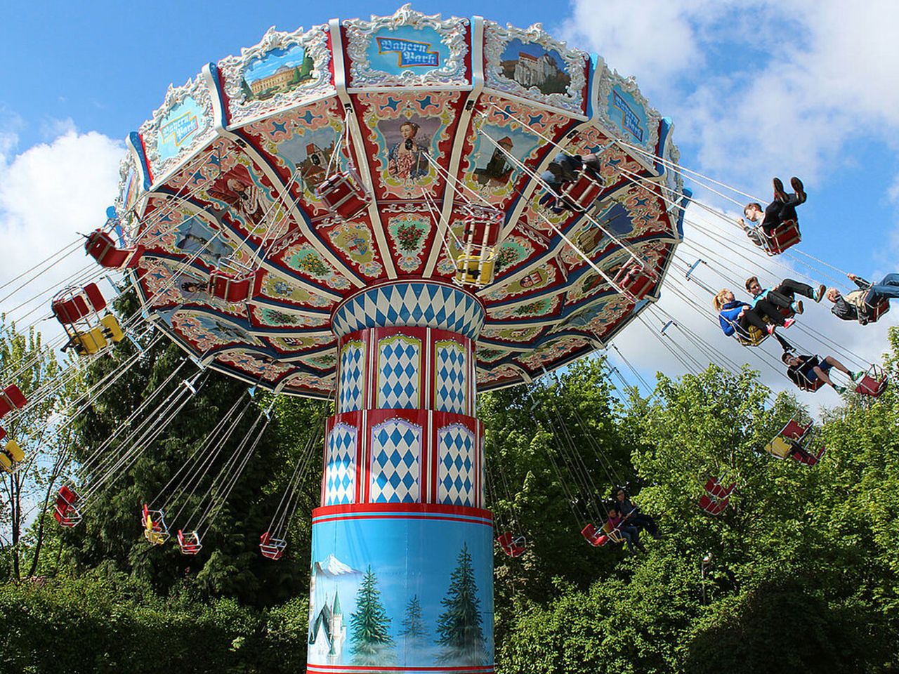 Königsflug, Kettenkarussell im Bayern-Park