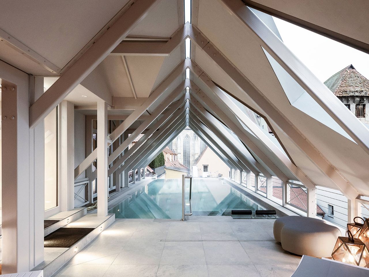 „Hotel Goldene Rose“ in Dinkelsbühl, Wellnessbereich