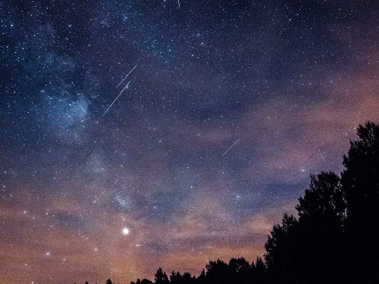 Perseiden, Meteorschauer