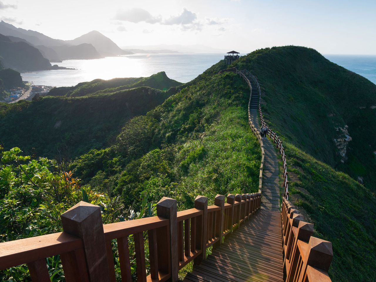 Wanderweg in Taiwan