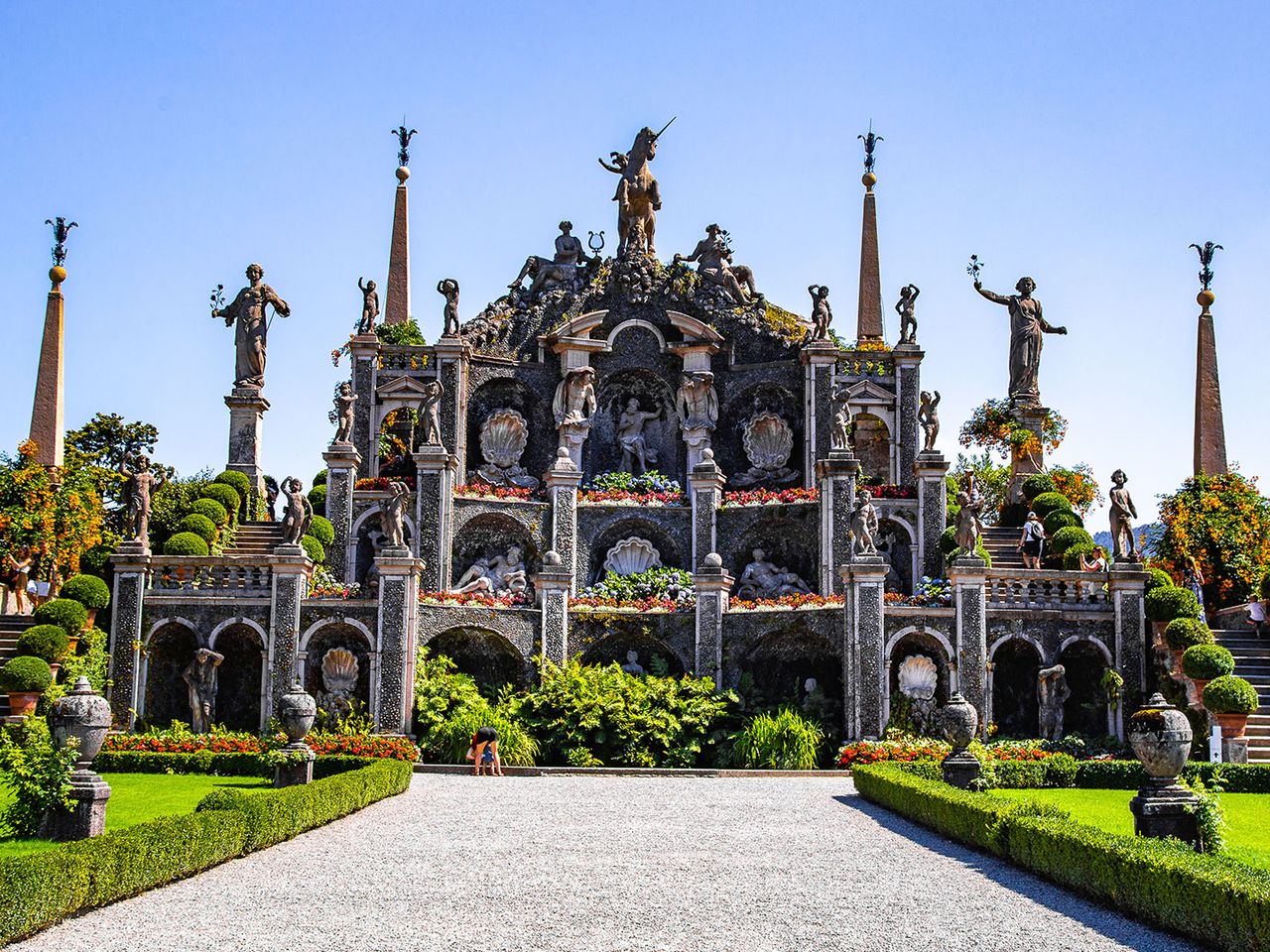 Isola Bella, Amphitheater
