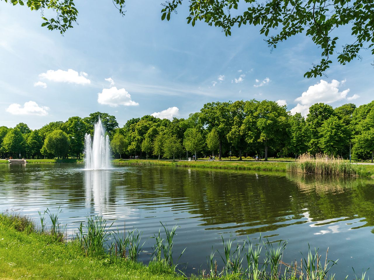 Clara Zetkin Park in Leipzig