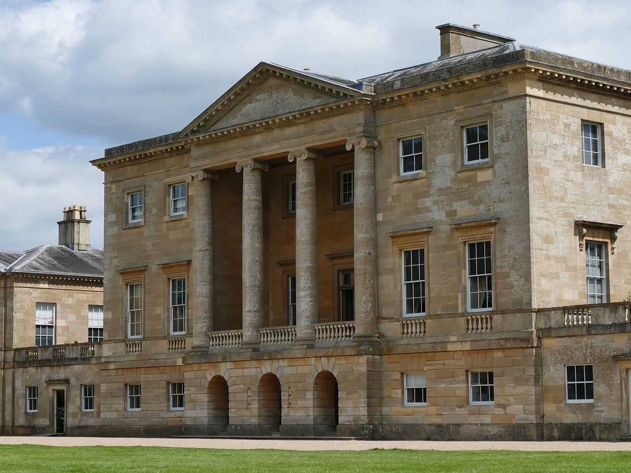 Basildon Park von außen