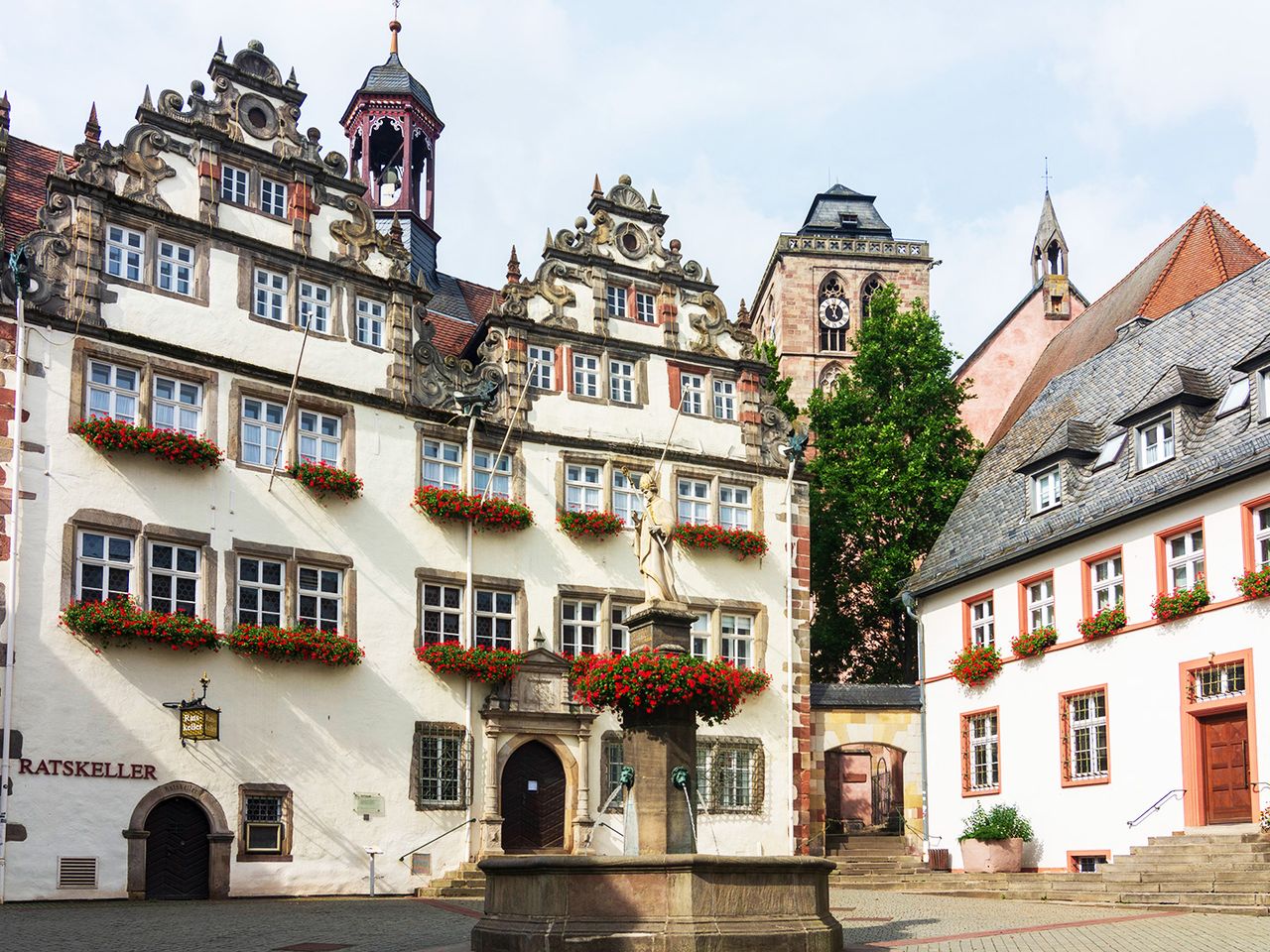 Historisches Rathaus in Bad Hersfeld 