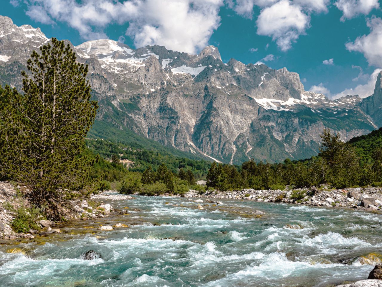 Theth Nationalpark in Albanien