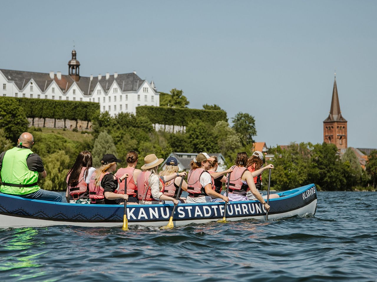 Kanustadtführung über den Großen Plöner See