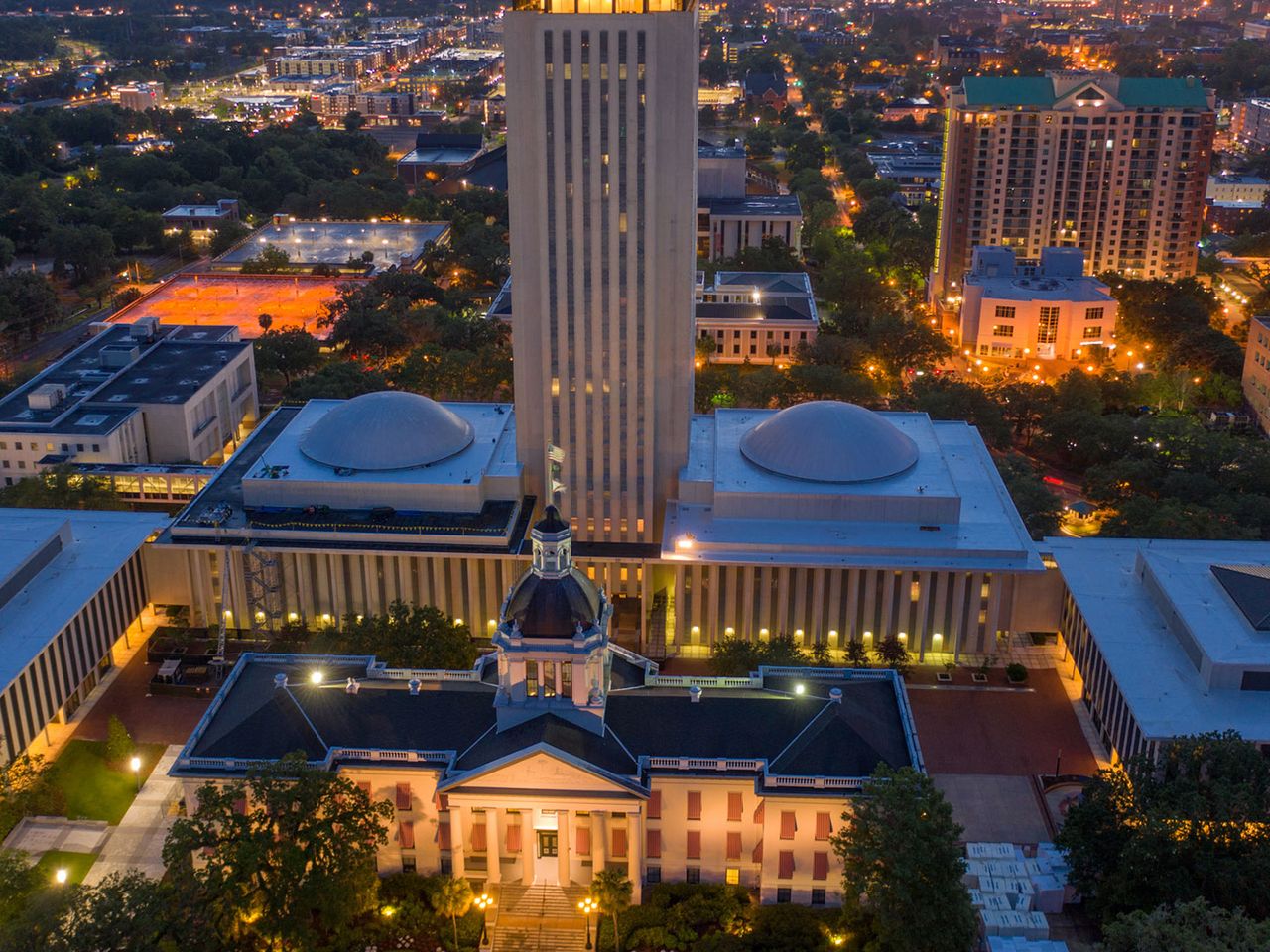 Florida State Capitol in Tallahassee, Florida