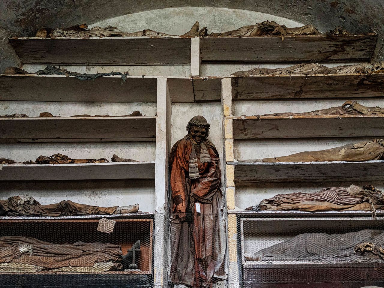 Kapuziner-Gruft in Palermo, Sizilien