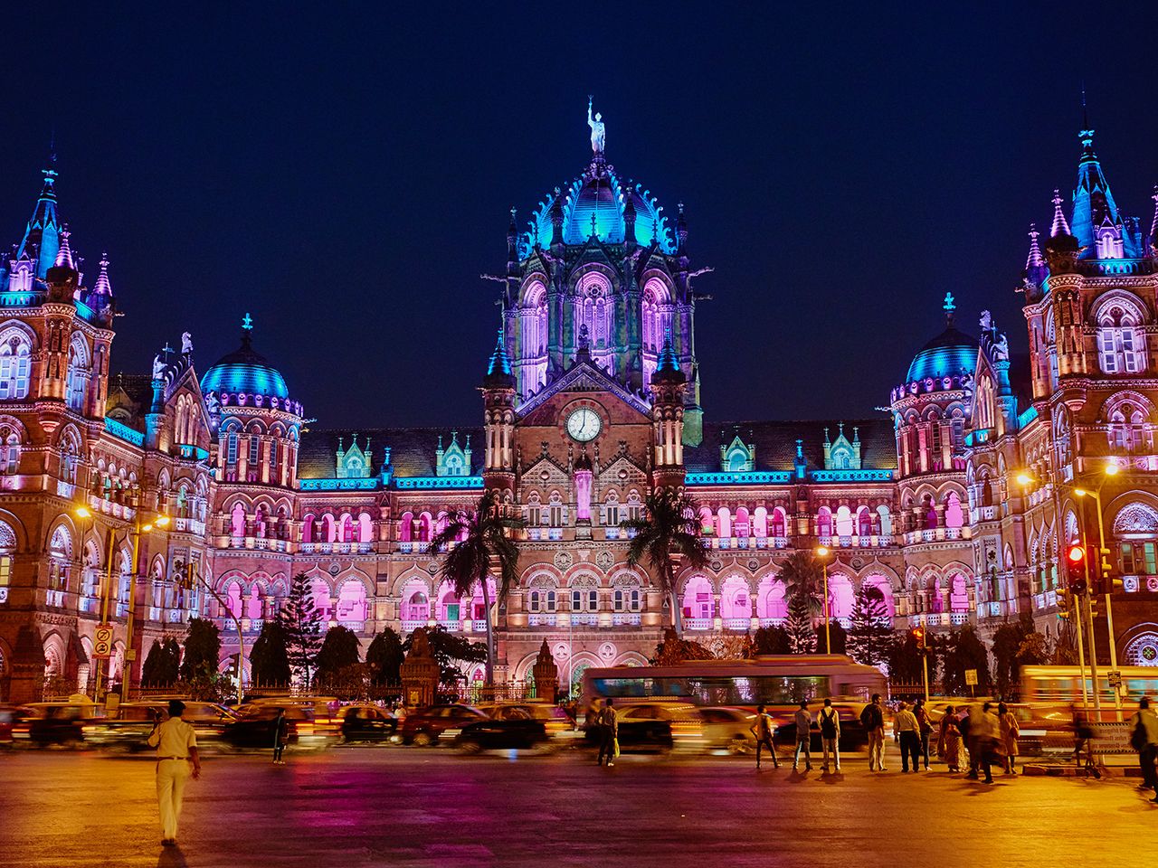 Chhatrapati Shivaji Maharaj Terminus in Mumbai