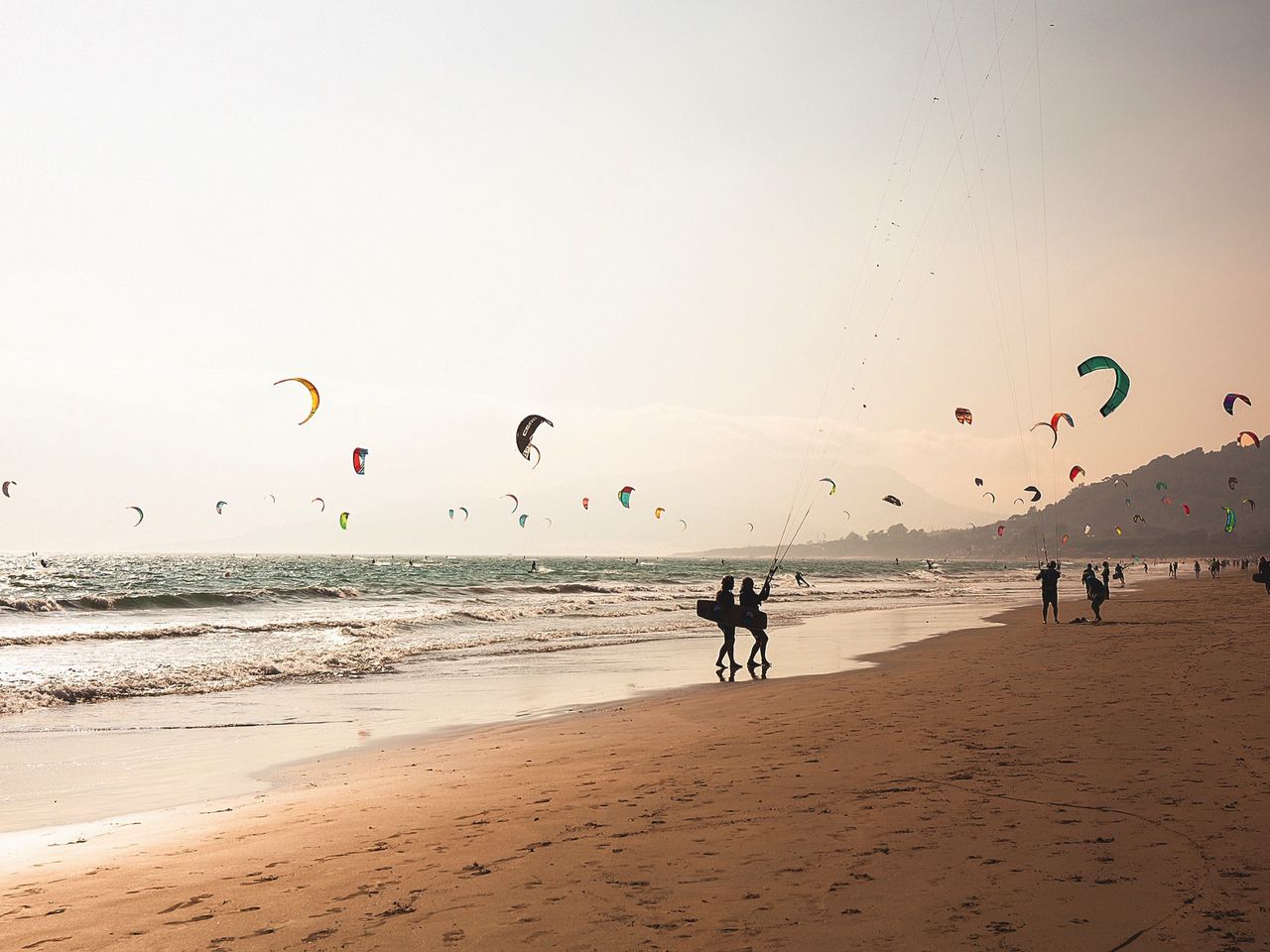 Playa de los Lances in Andalusien