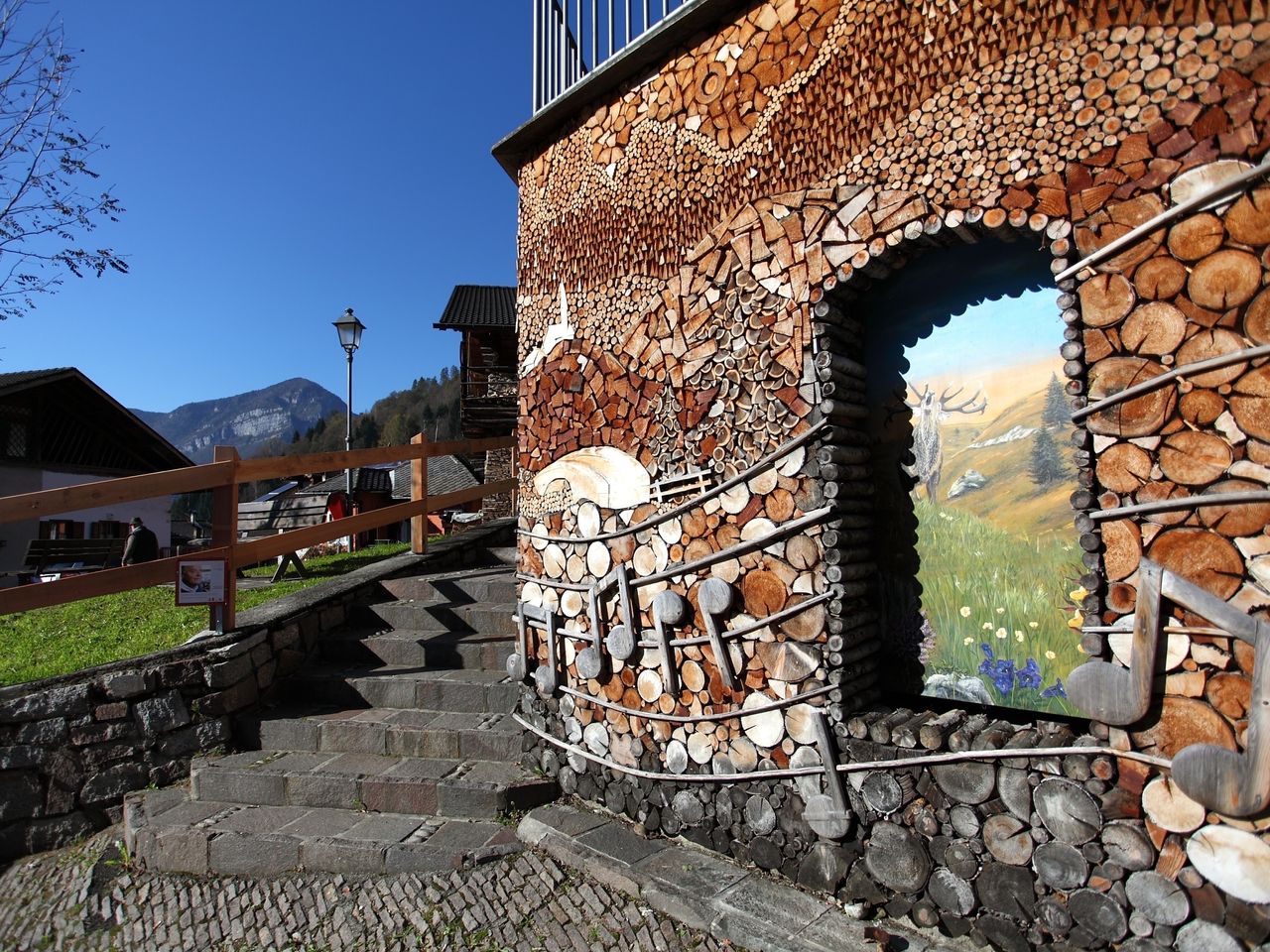 Mezzano, Bergdorf im Trentino