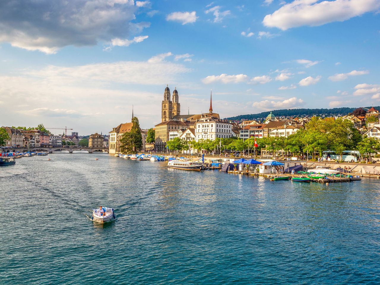 Blick auf Zürich