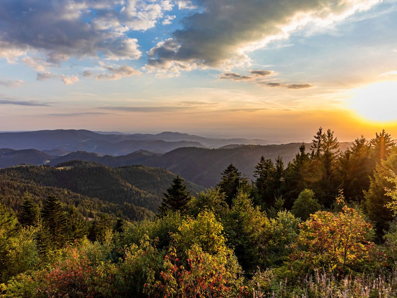 Allerheiligen-Wasserfälle im Nationalpark Schwarzwald