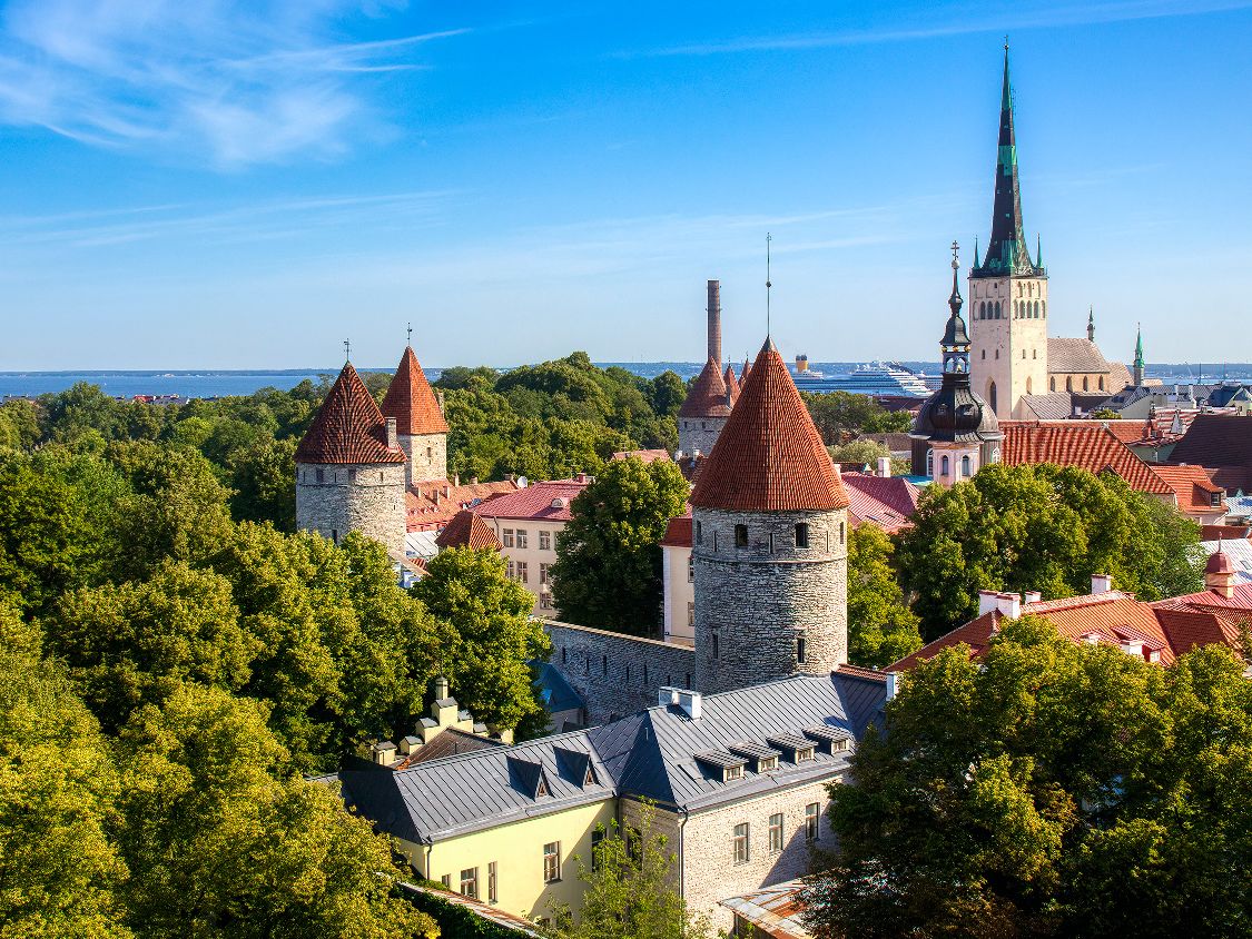 Tallinn Stadtpanorama, Estland