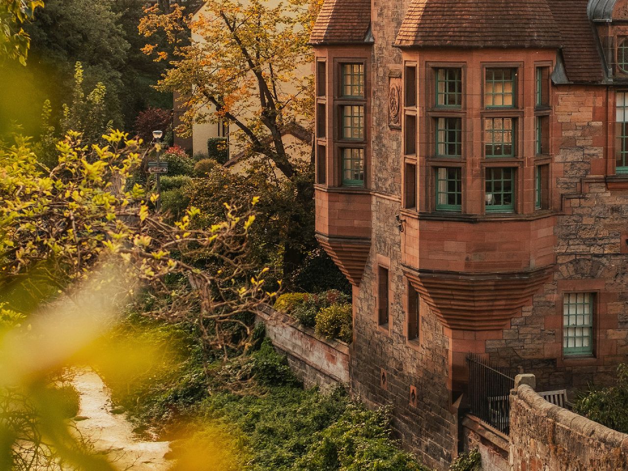 Herbst in Edinburgh, Schottland