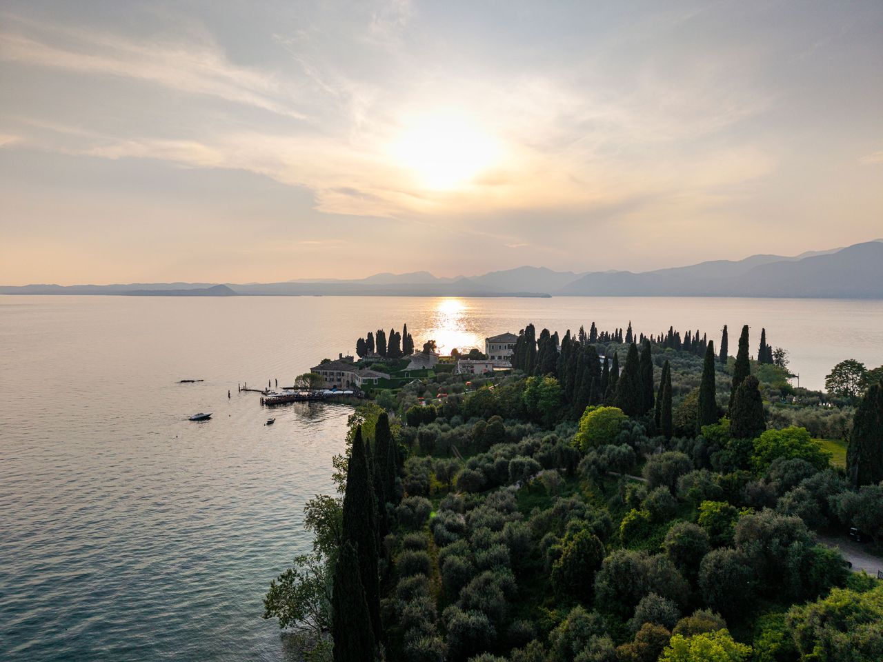 Punta San Vigilio, Luftaufnahme