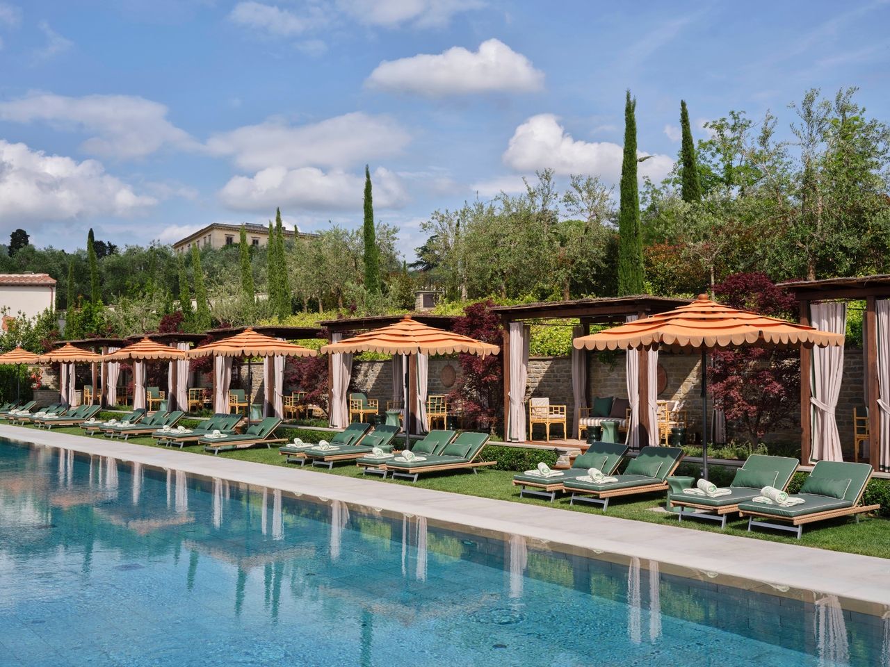 Der Pool des Collegio alla Querce