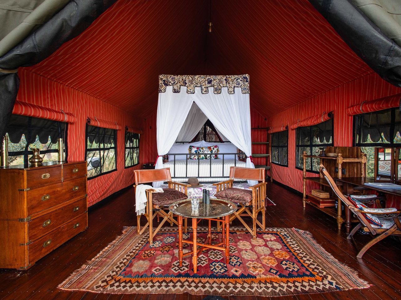 Mbamba Camp in Botswana, Zelt-Suite