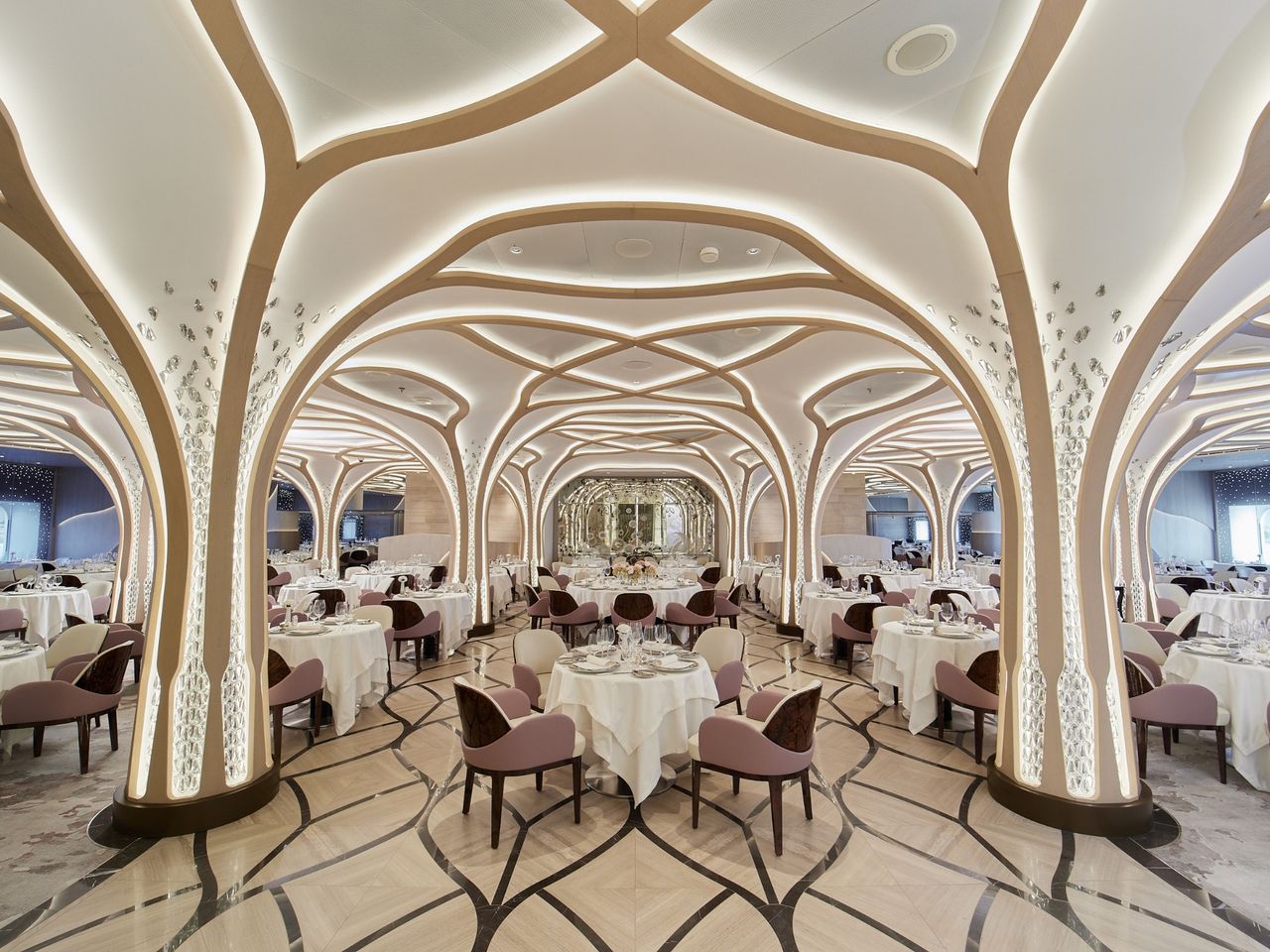 Regent Seven Seas Grandeur Restaurant Compass Rose