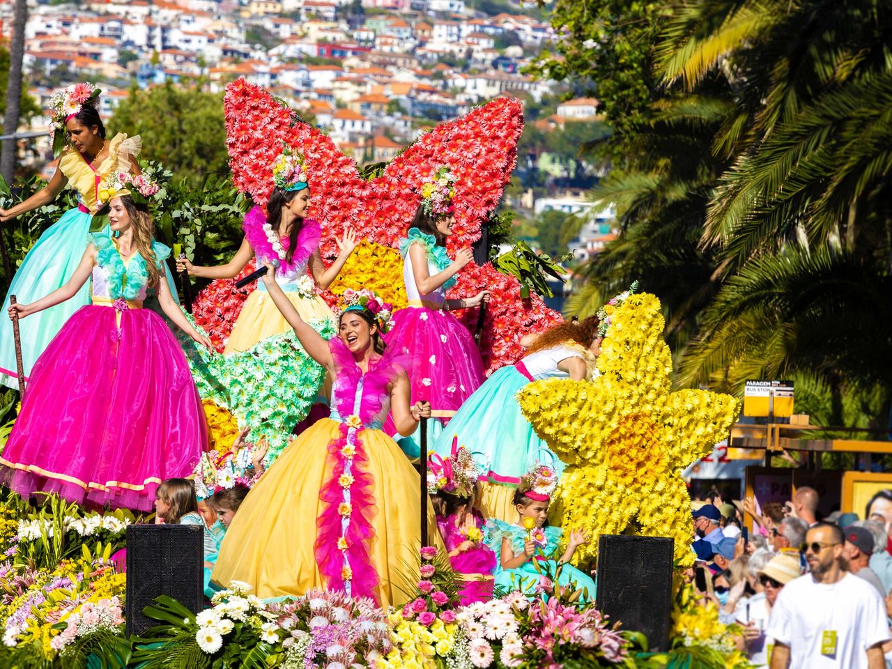 allegorische Parade, Flower Festival Madeira