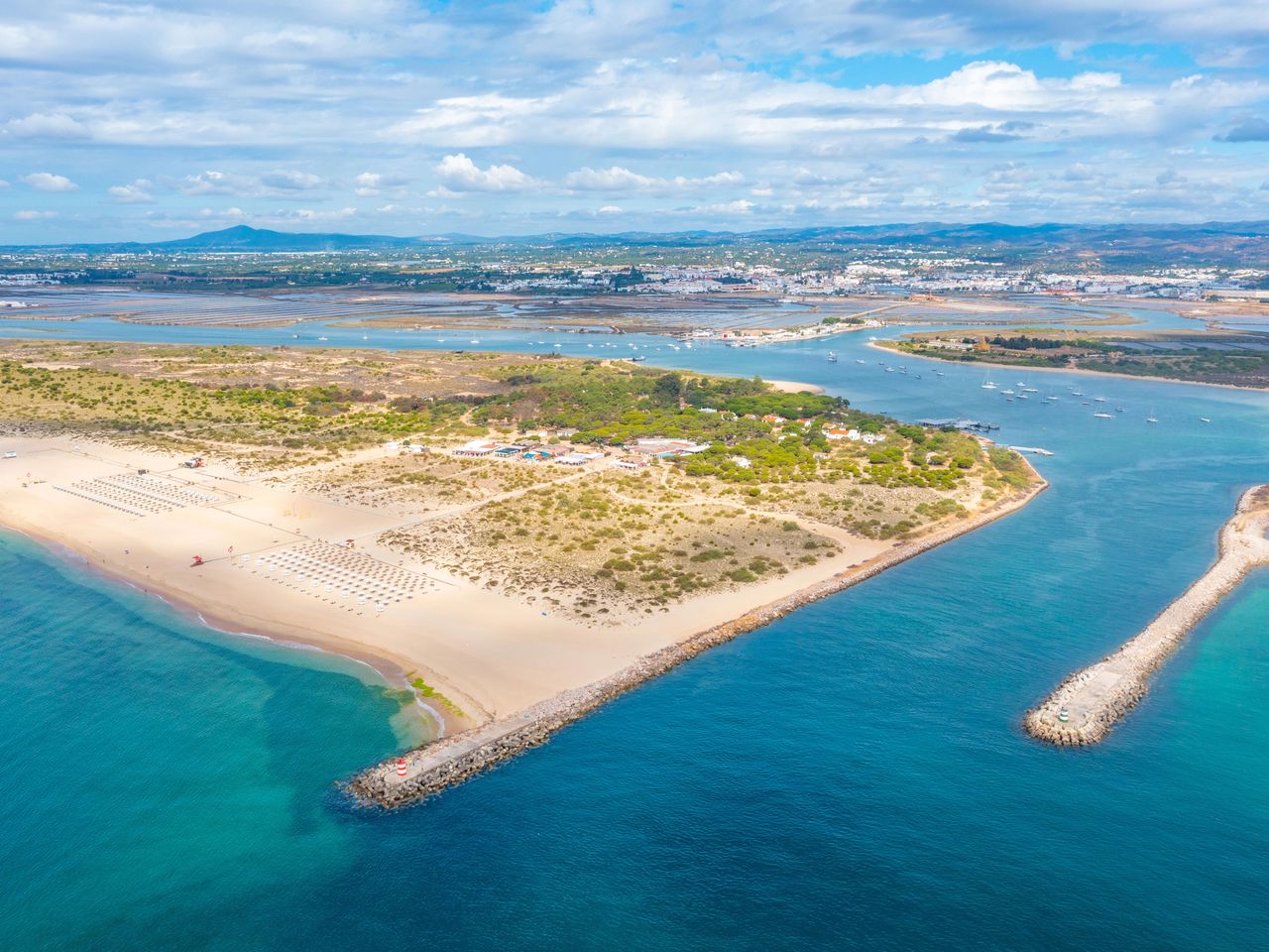 Hauptstrand der Ilha de Tavira, Algarve