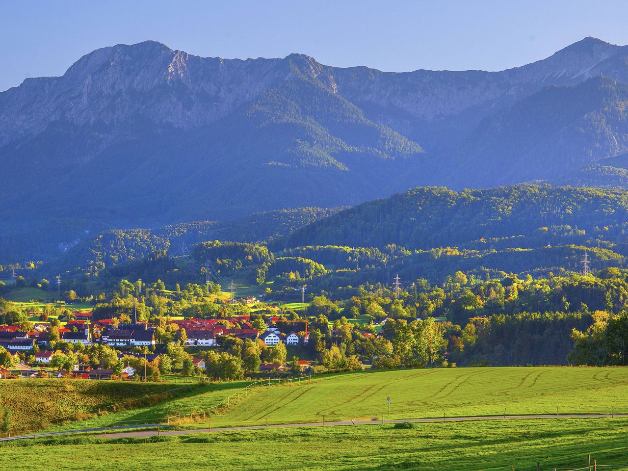 Loisachtal in Oberbayern, Blaues Land
