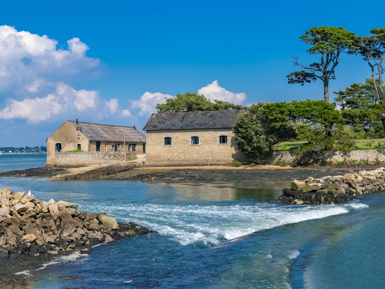 &Icirc;le de Berder in Frankreich