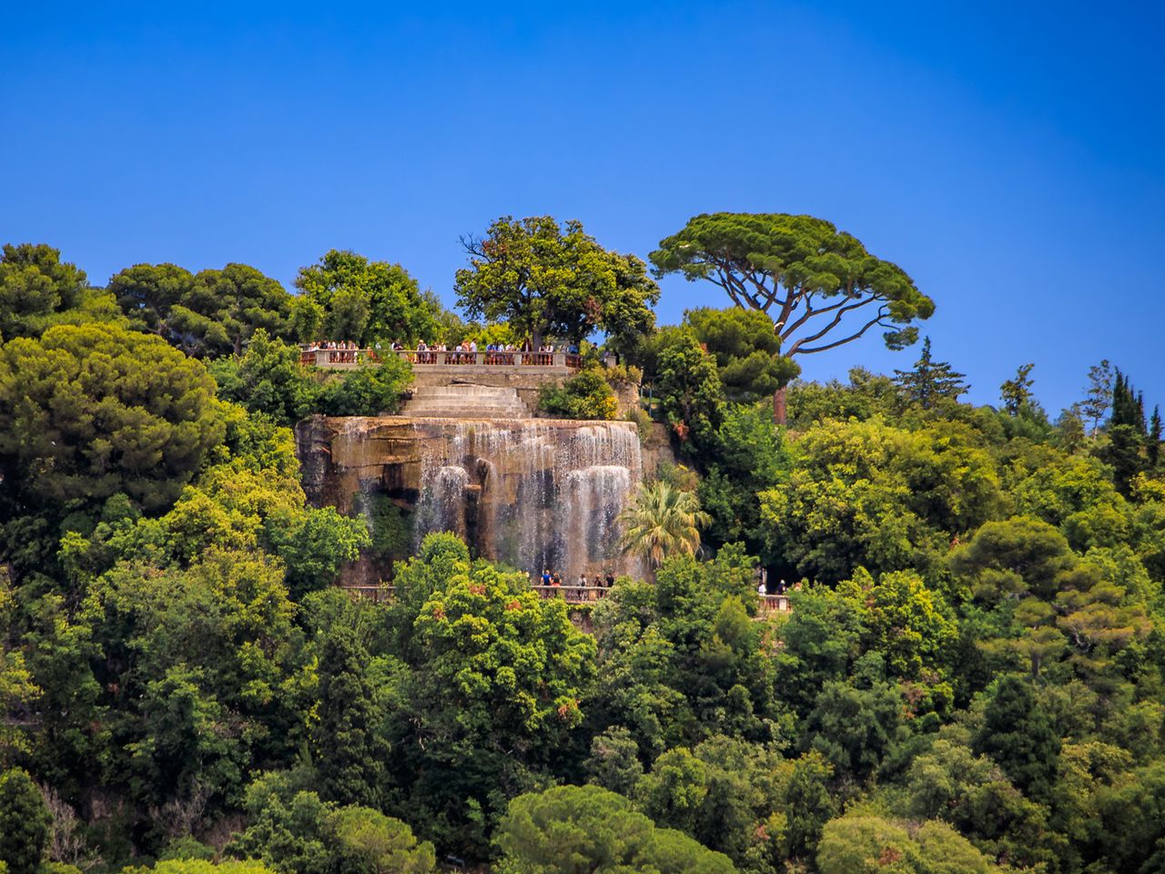 Colline du Château in Nizza, Frankreich