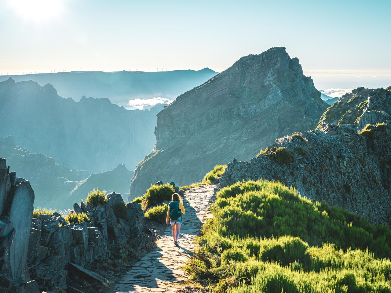 Wanderweg auf Madeira