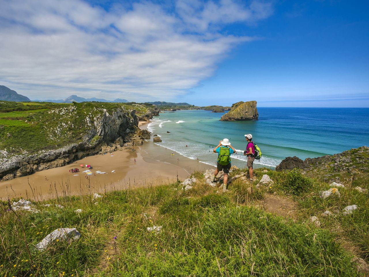 Camino de la Costa bei Llanes, Asturien