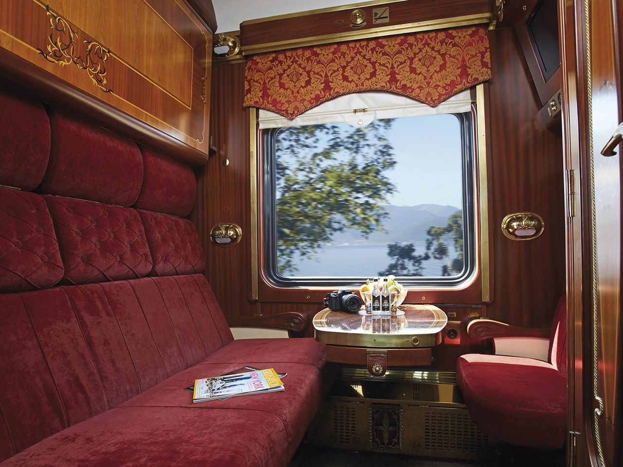 Nostalgie Komfort im Zarengold-Sonderzug