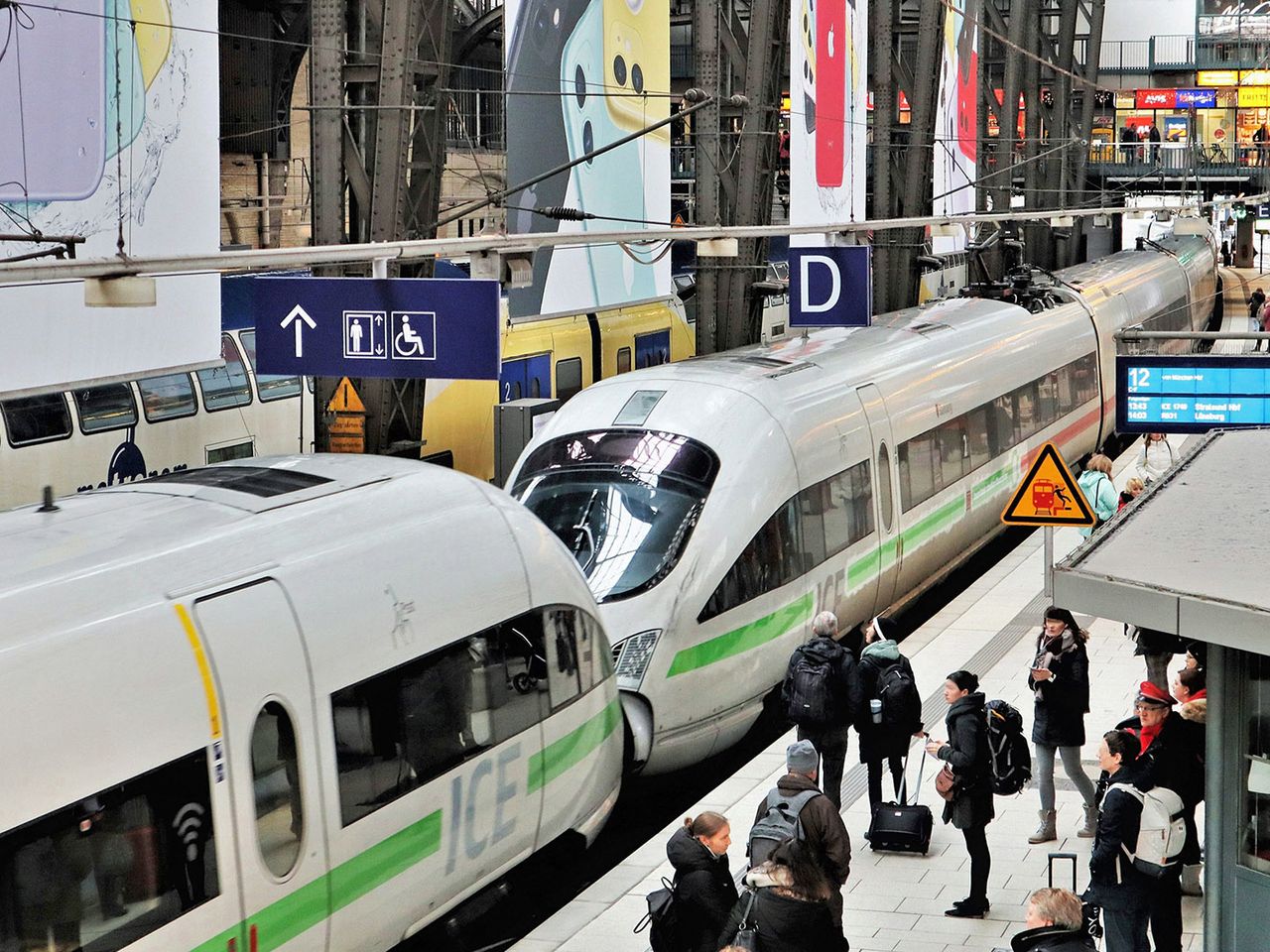 Zugreisen Hamburg Hauptbahnhof