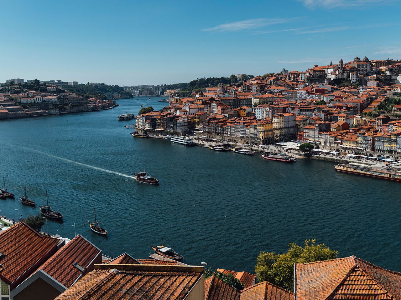Lufaufnahme Porto